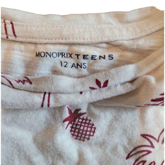 Girls Size 10/12 Pineapples, Palm Trees & Jeggings - Picture 2 of 5